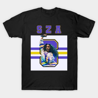 SZA - Vintage - Purple/Yellow T-Shirt